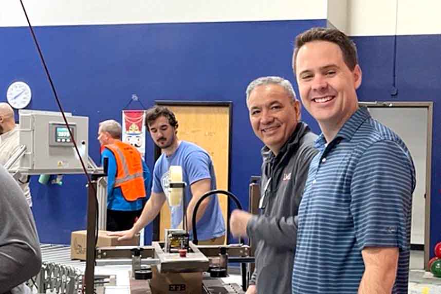 SWD plant tour customer visit